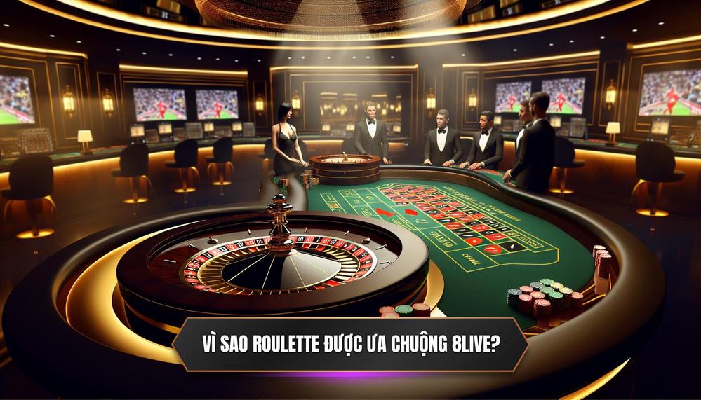 Tại Sao Roulette Là Trò Chơi Được Yêu Thích Tại 8LIVE