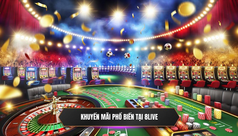 Các Loại Khuyến Mãi Phổ Biến Tại 8LIVE